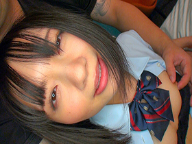 放課後パパ活女子校生 拒めない訳アリJ系2人組に無理矢理ナカダシした非難される動画　サンプル画像04